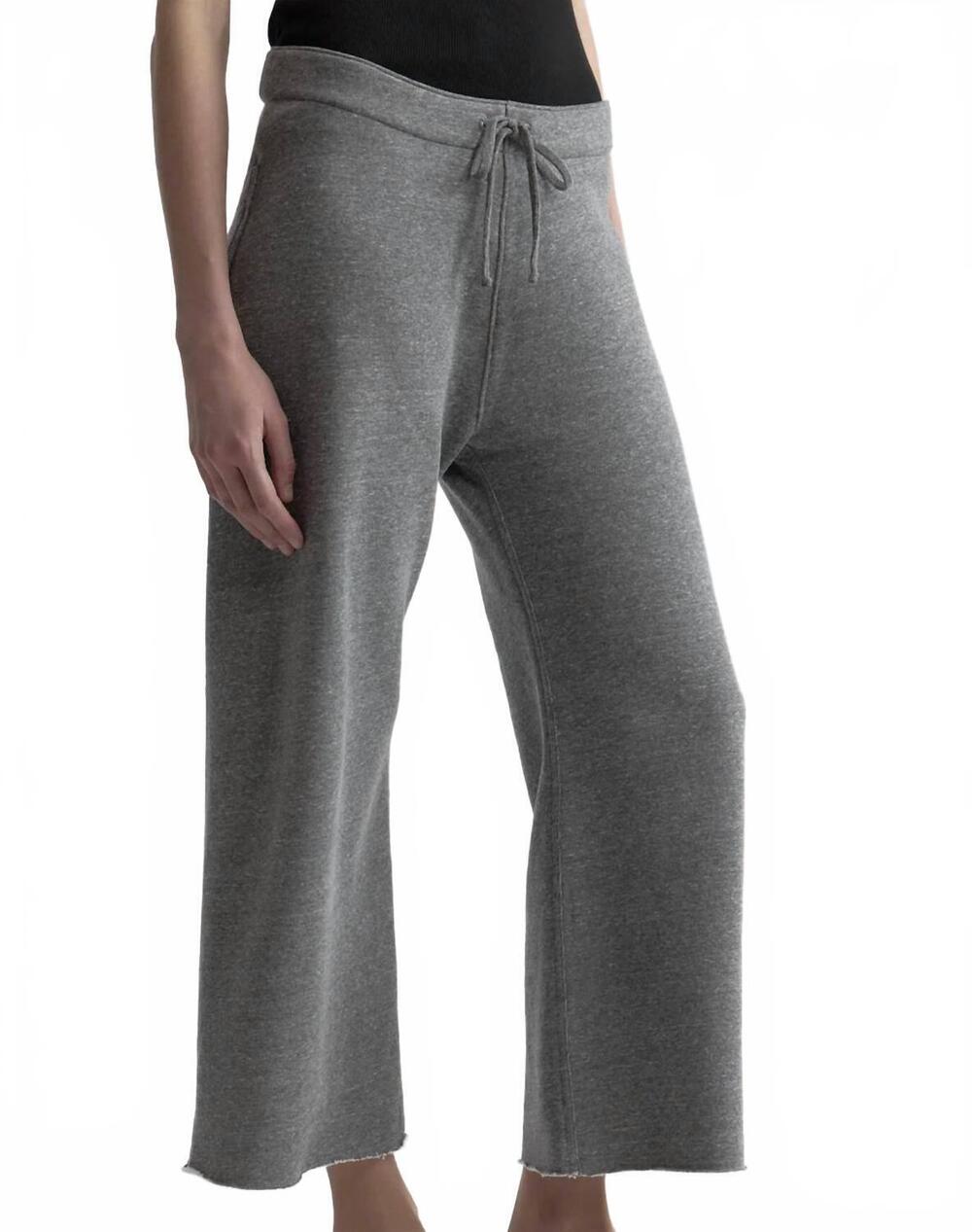 NEW NILI LOTAN kiki sweatpant in heather grey
